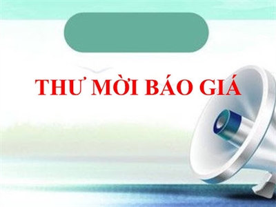 Thư mời báo giá thuốc thuộc Kế hoạch lựa chọn nhà thầu cung cấp thuốc cho nhà thuốc bệnh viện năm 2025
